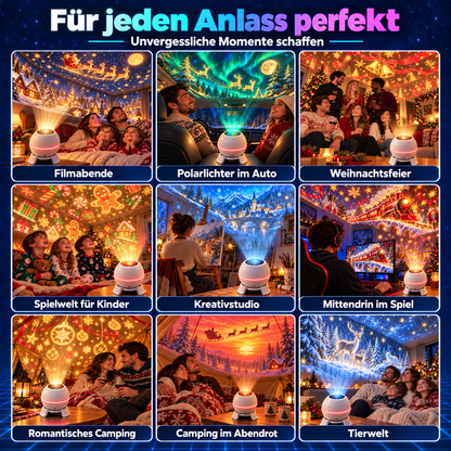 Offizieller Shop | 🎅🎄 SCNDR® intelligenter holografischer Projektor (HD Smart Dynamic 5D)
