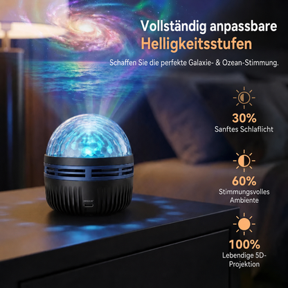 Offizieller Shop | 🎁🎁 SCNDR® 360° Smarter holografischer Sternenhimmel‑Projektor (HD Smart Dynamic 5D)